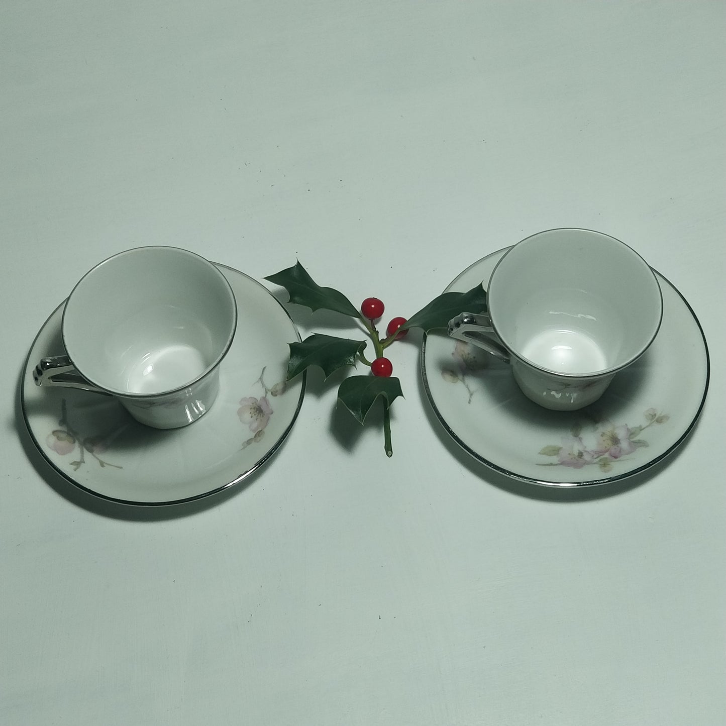 Duo tasses plus sous-tasses café