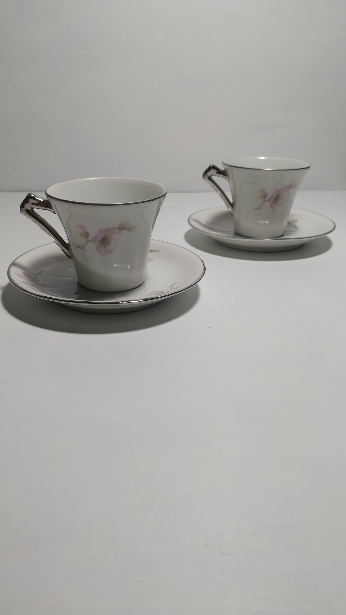 Duo tasses plus sous-tasses café