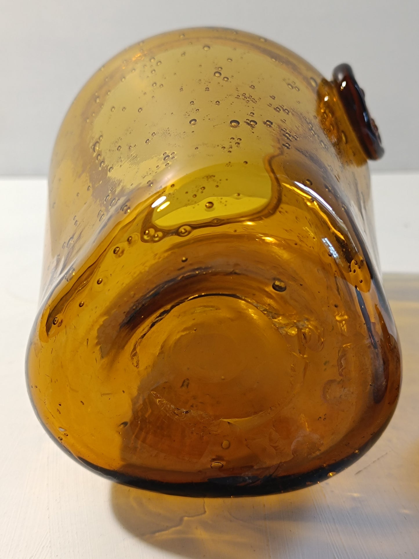 Bocal en verre bullé BIOT.