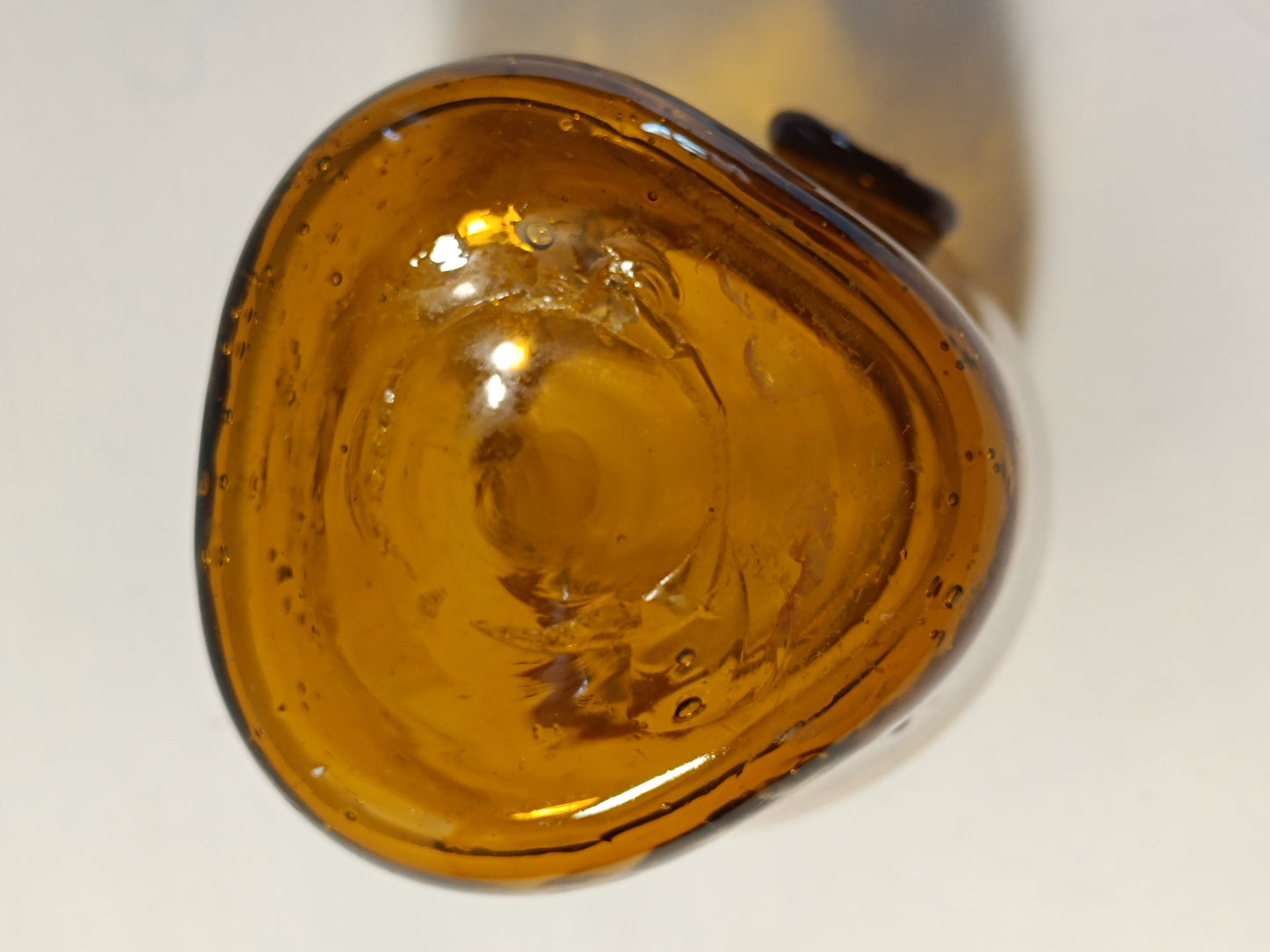 Bocal en verre bullé BIOT.
