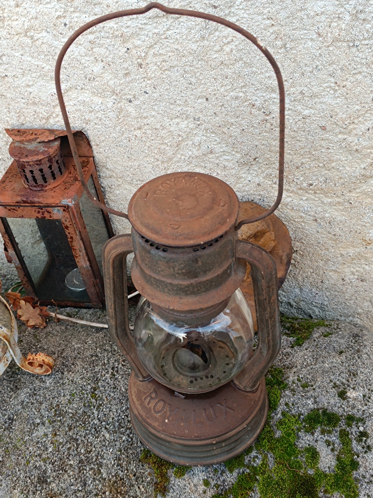 Ancienne lampe tempête ROYALUX.
