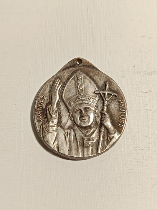Médail religieuse JEAN PAUL II. Inscription JOANNES PAULUS II.