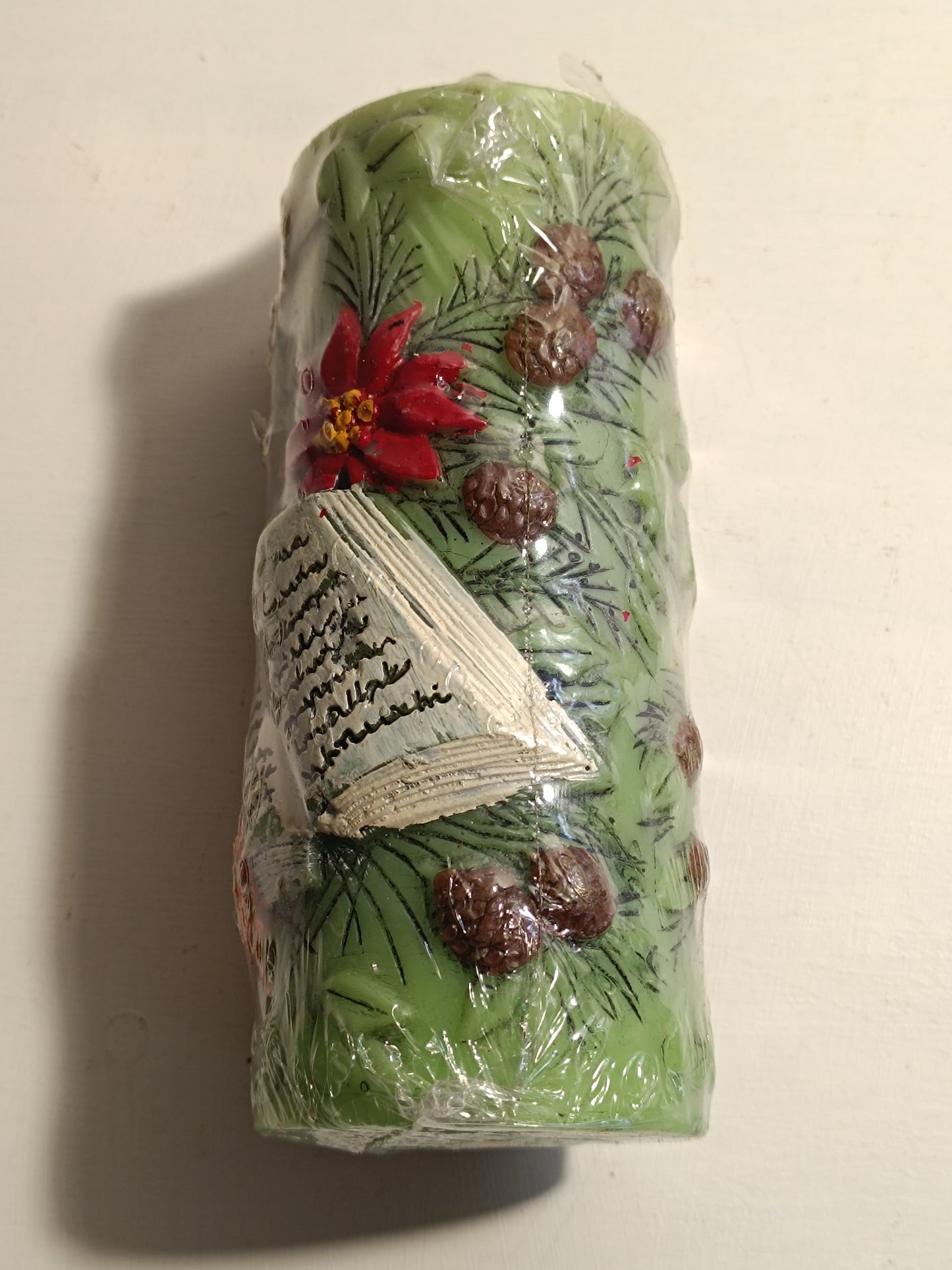 Ancienne bougie de Noël.
