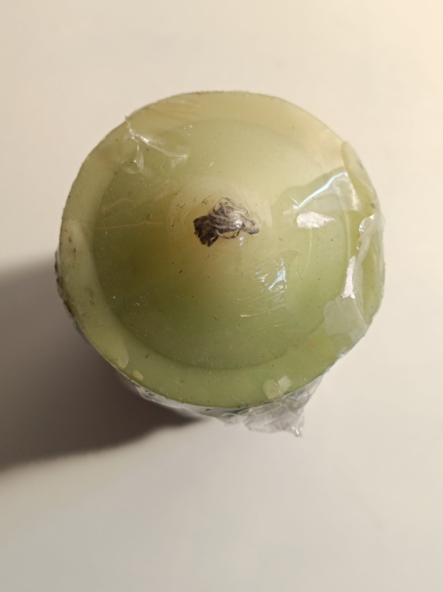 Ancienne bougie de Noël.