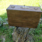 Coffre/Valise ancienne en bois.