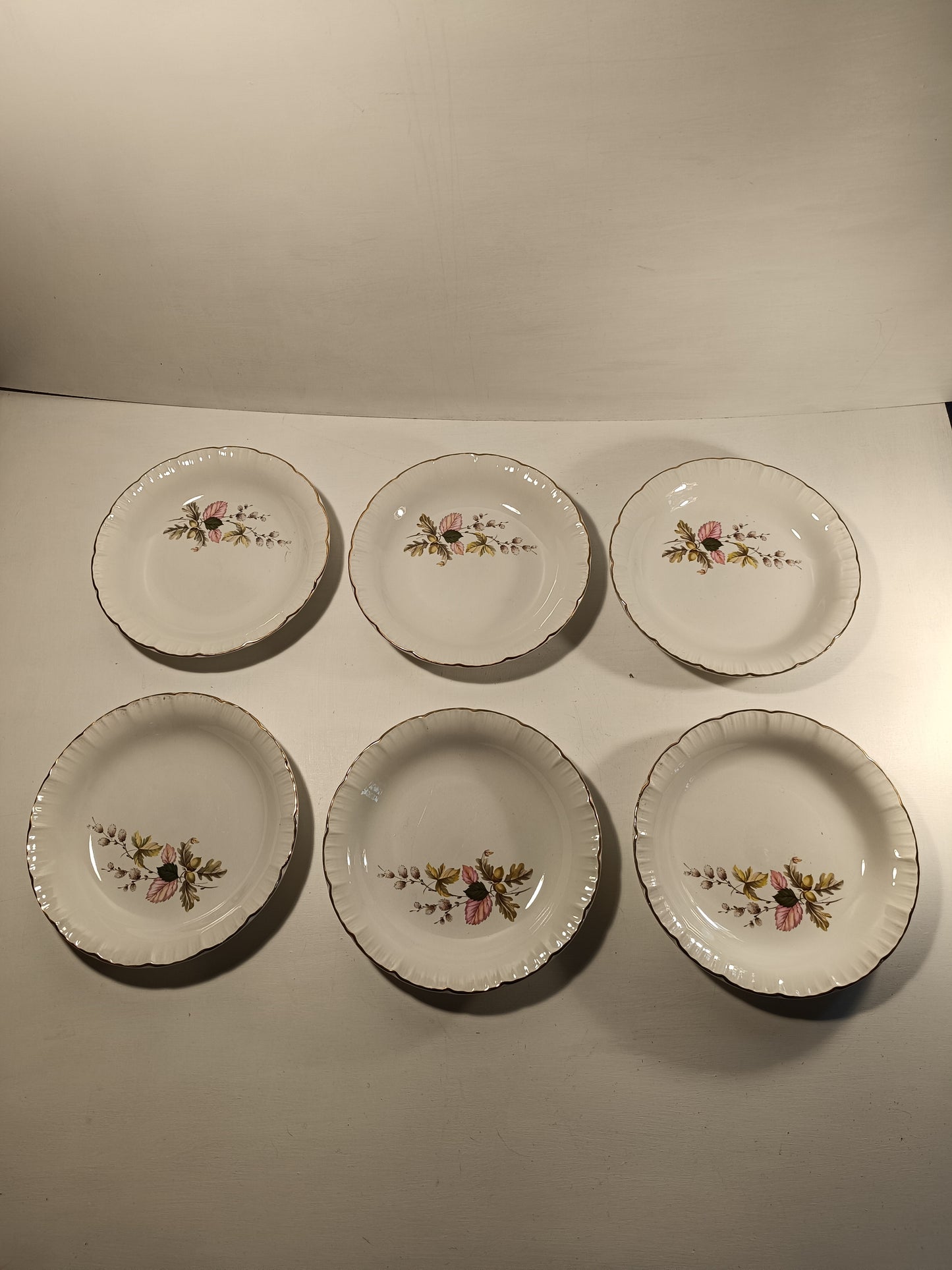 Assiettes creuse Digoin Sarreguemines.