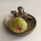 Coupelle vide-poche Guignol bronze.