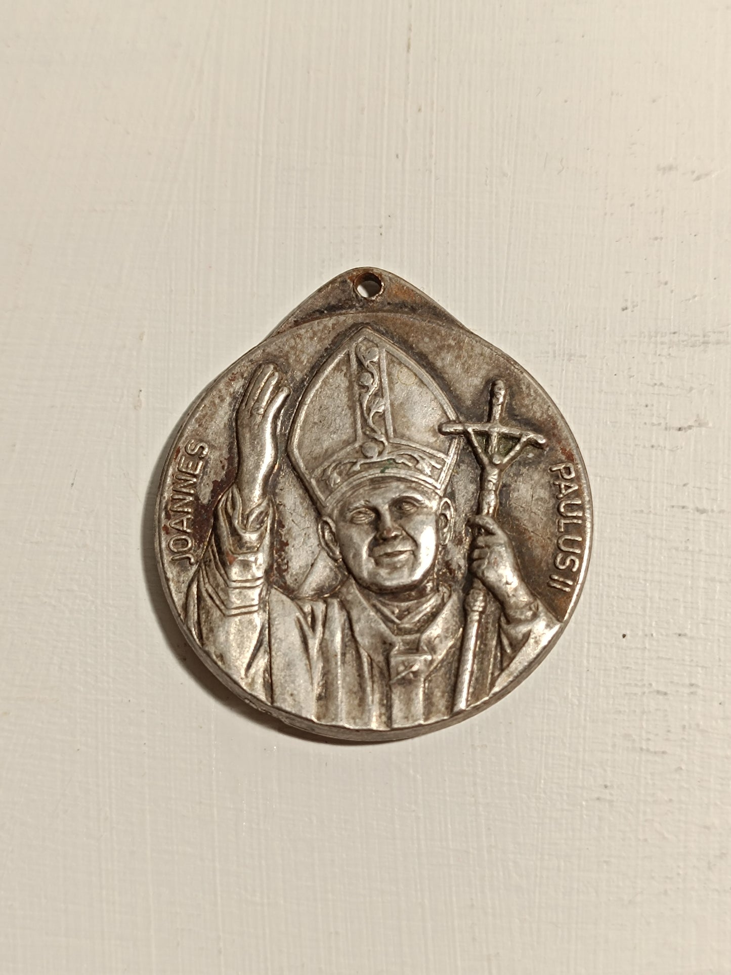 Médail religieuse JEAN PAUL II. Inscription JOANNES PAULUS II.