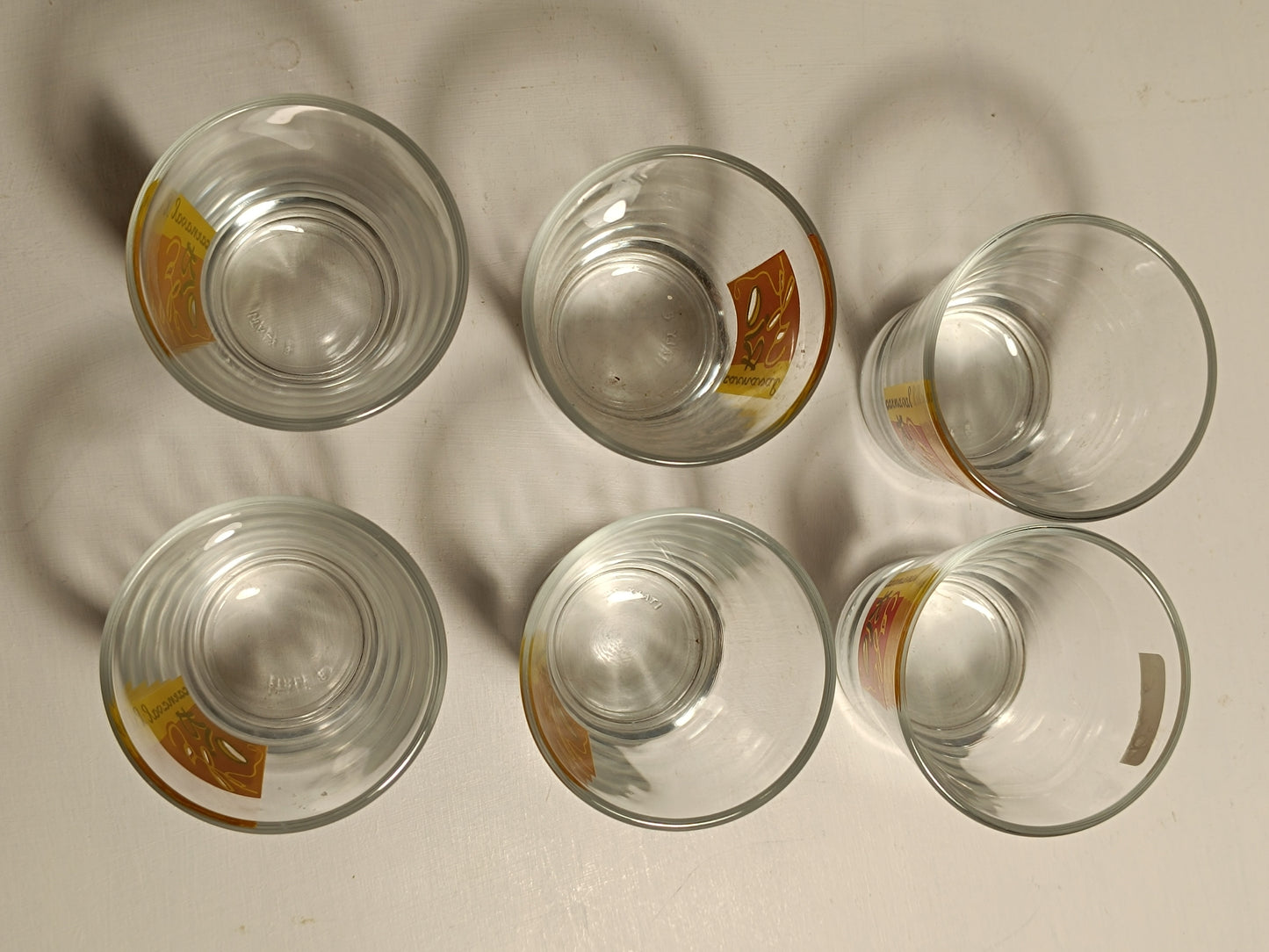 set de six tasses expressos, café Rio Caranaval.