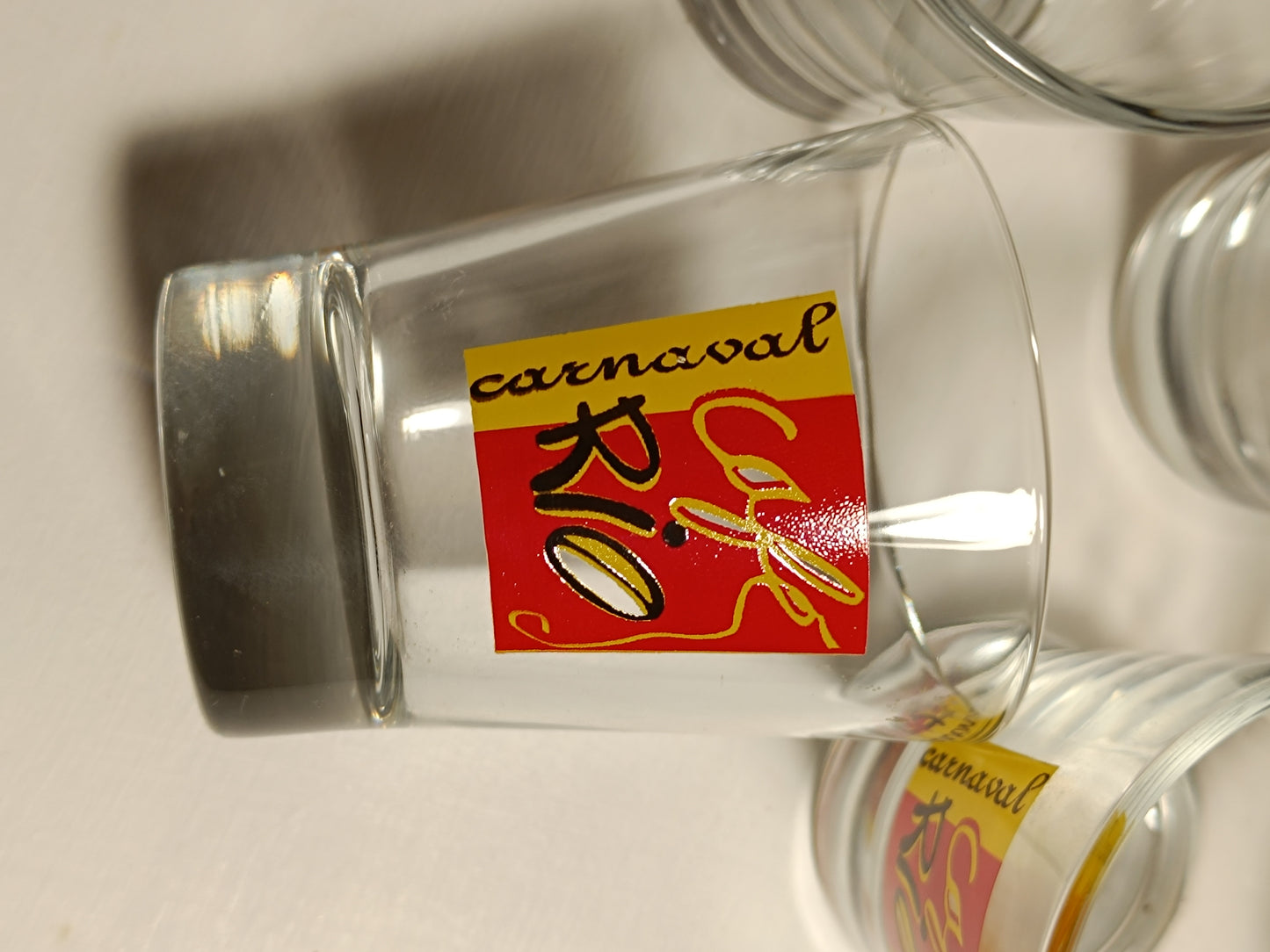 set de six tasses expressos, café Rio Caranaval.