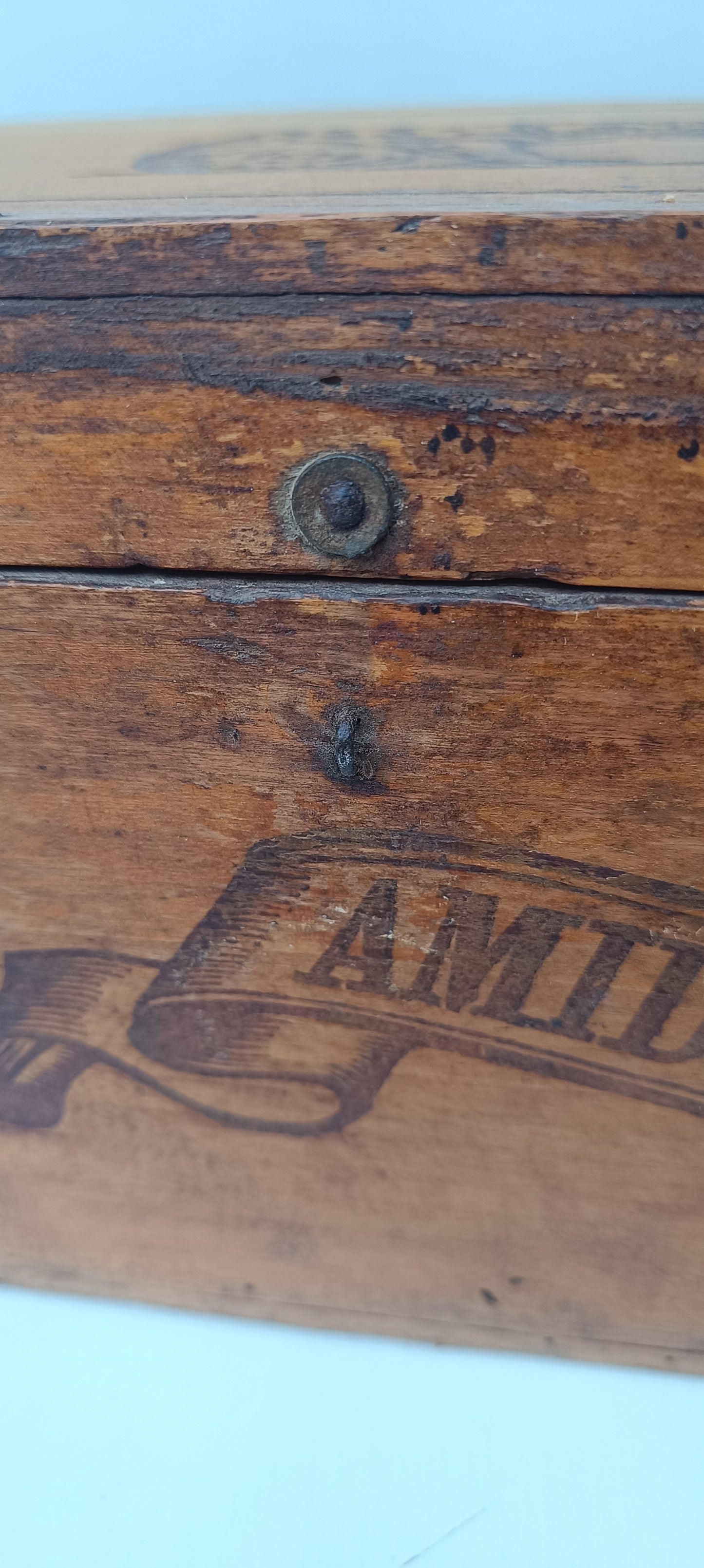 Ancienne boîte AMIDON LE CHAT.