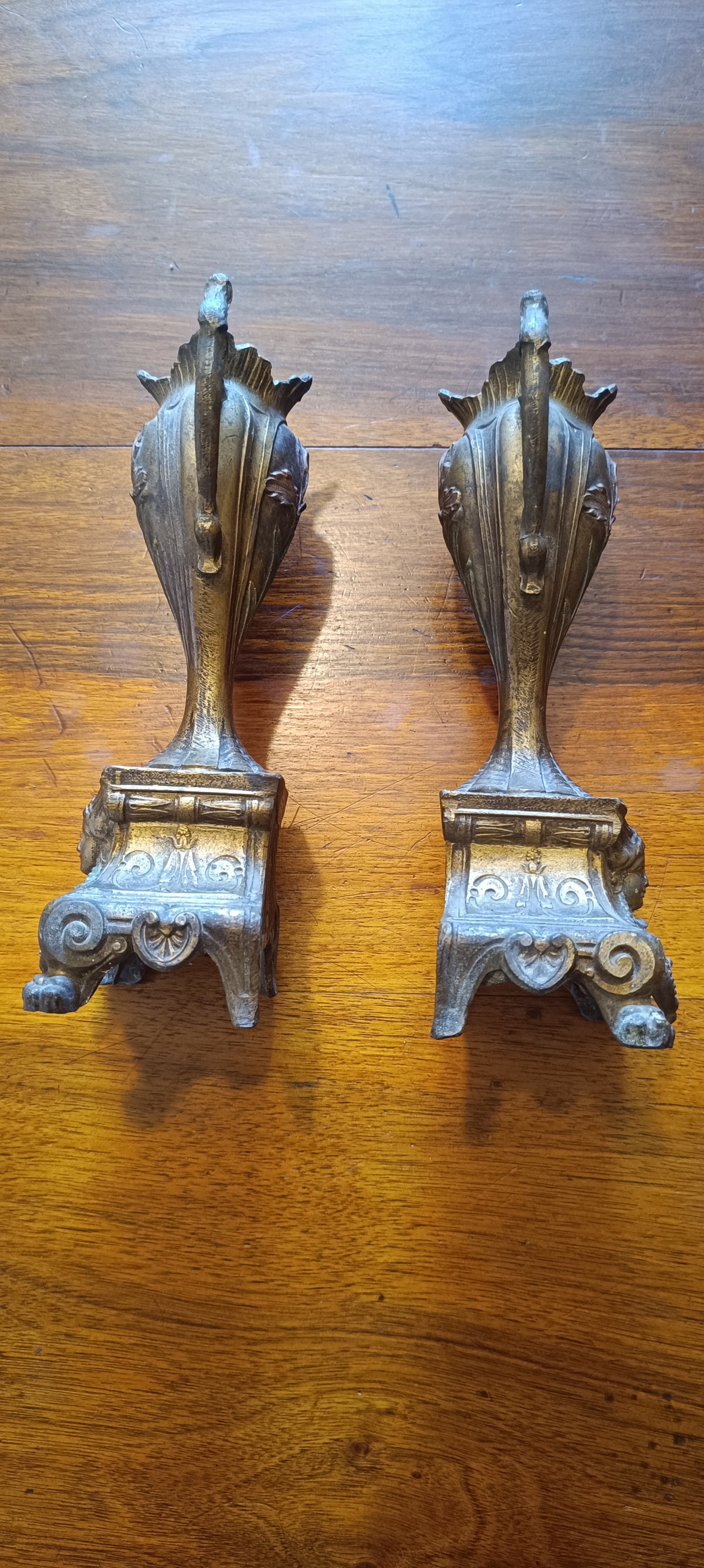 Paire de petits vases soliflor Art Nouveau