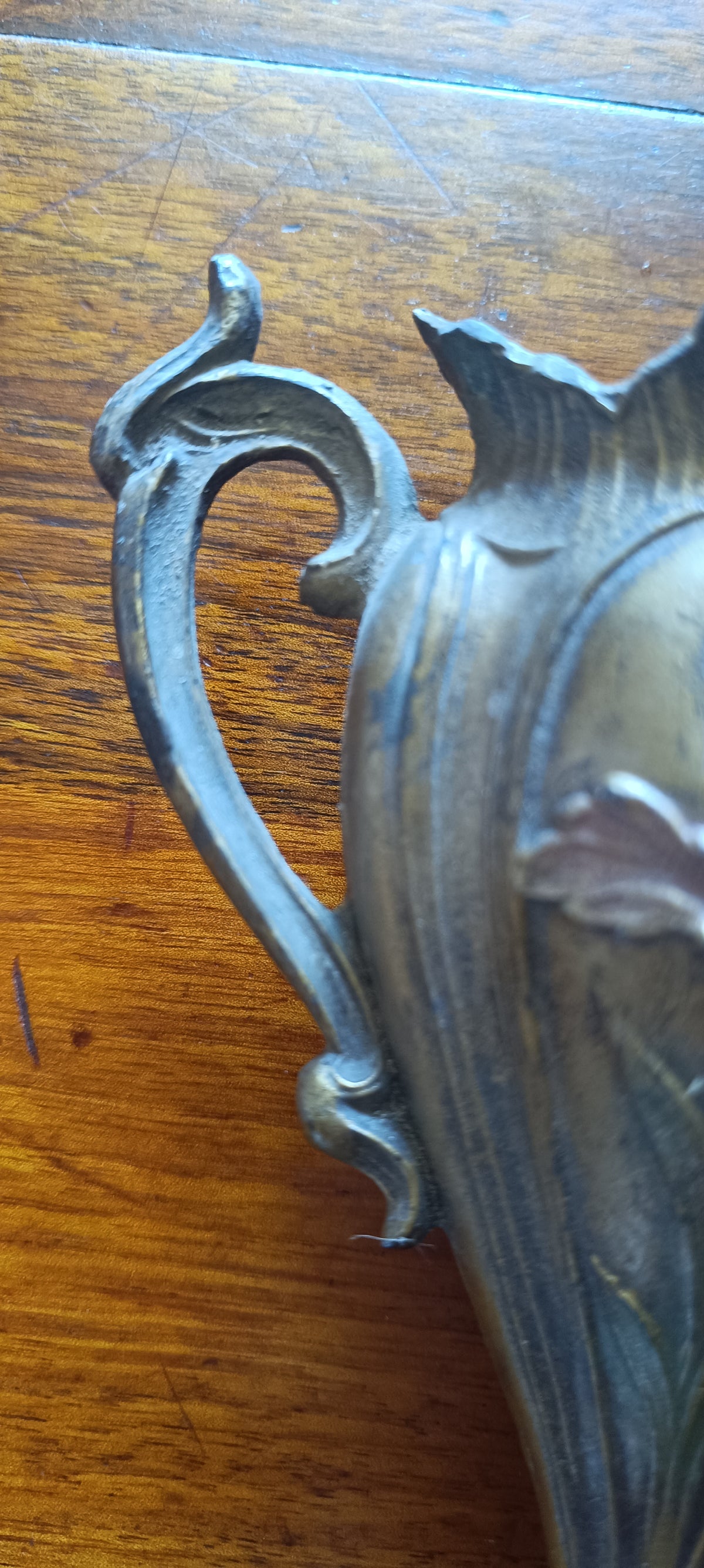 Paire de petits vases soliflor Art Nouveau