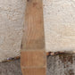 Billot de cuisine ancien, planche à découper vintage en chêne