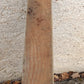 Billot de cuisine ancien, planche à découper vintage en chêne