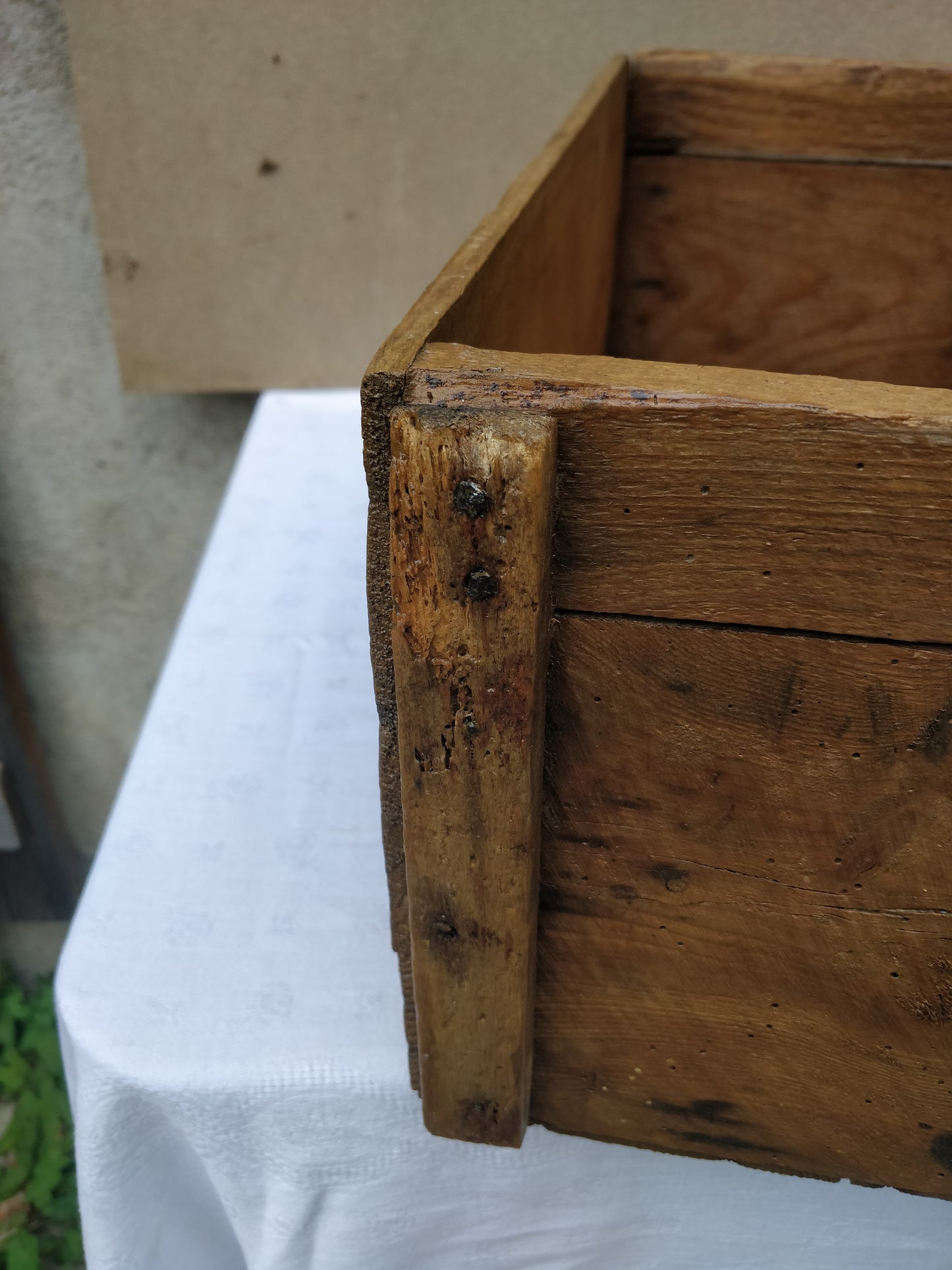 Ancienne caisse pâtes alimentaires