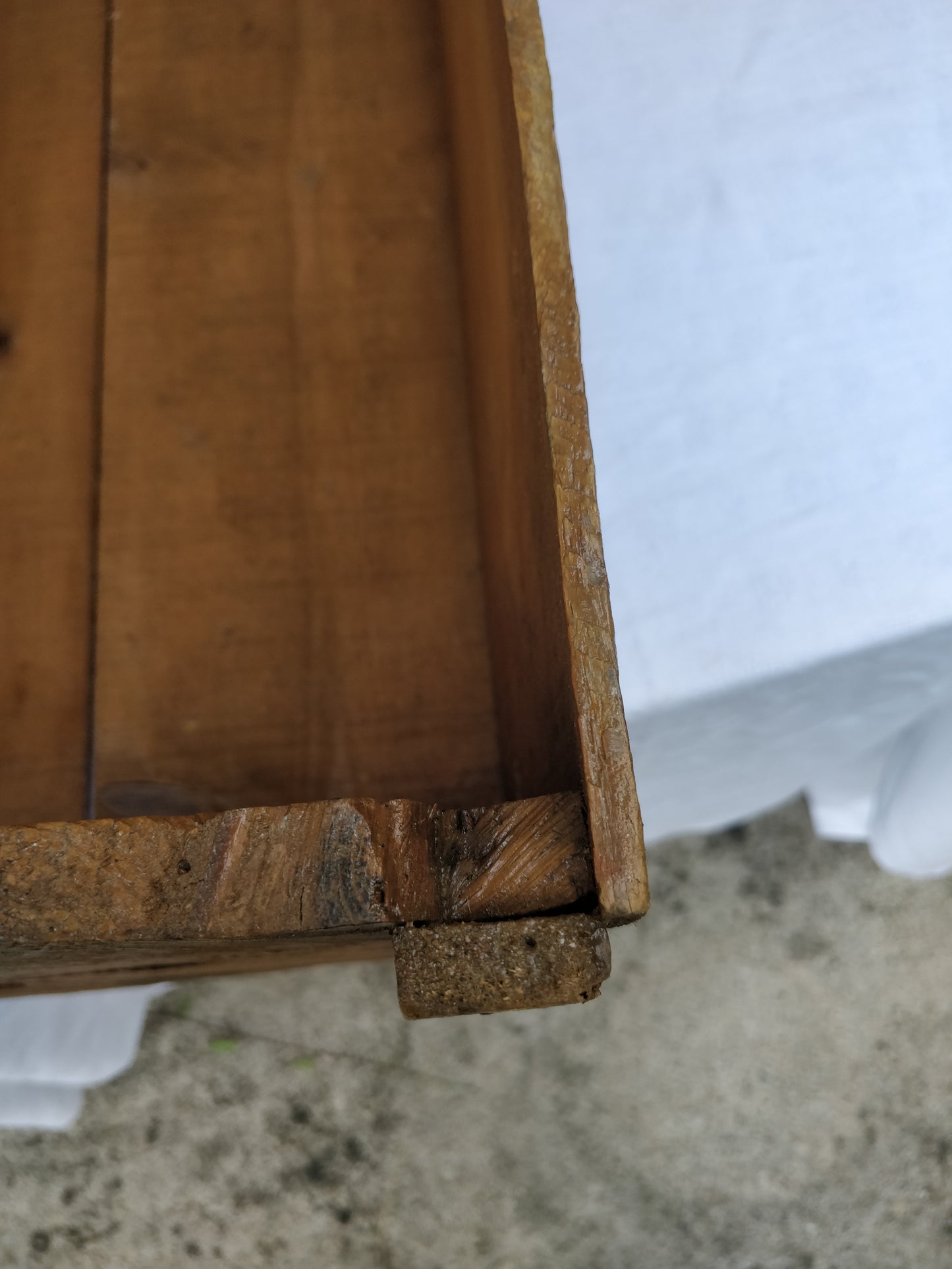 Ancienne caisse pâtes alimentaires