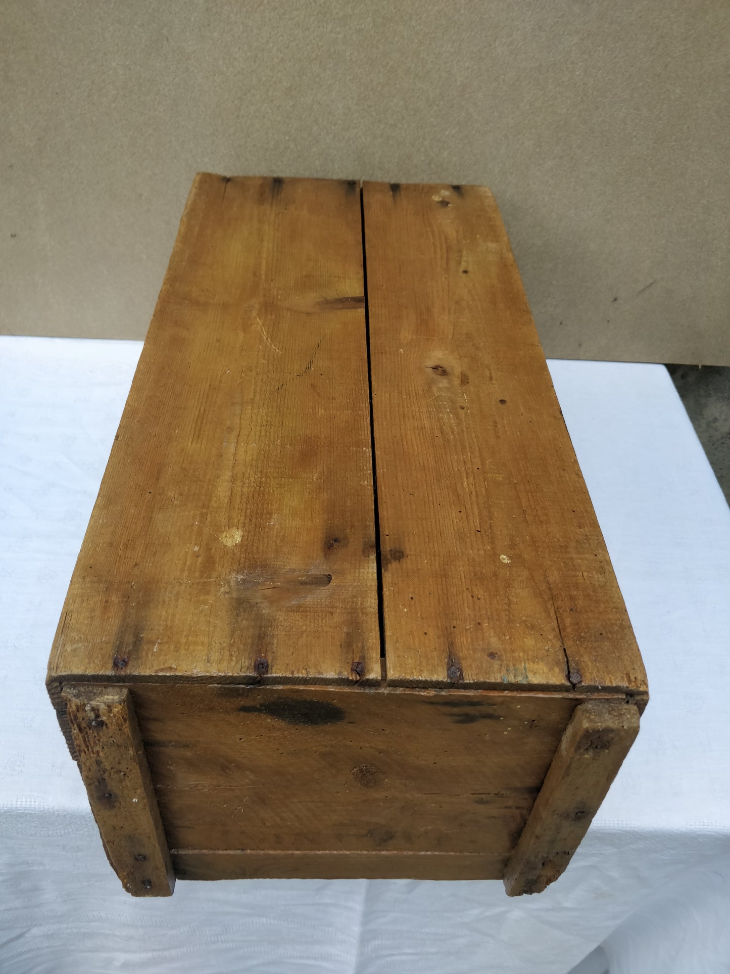 Ancienne caisse pâtes alimentaires