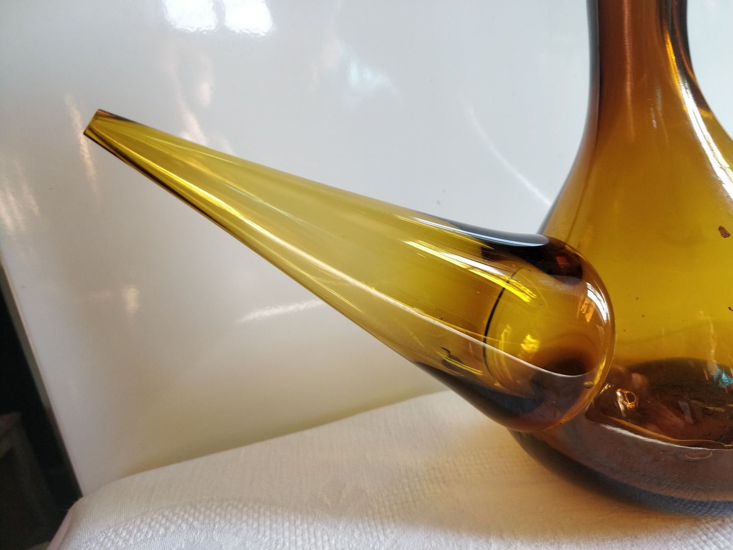 Carafe verre soufflée