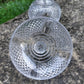 Bonbonnière en cristal ciselé