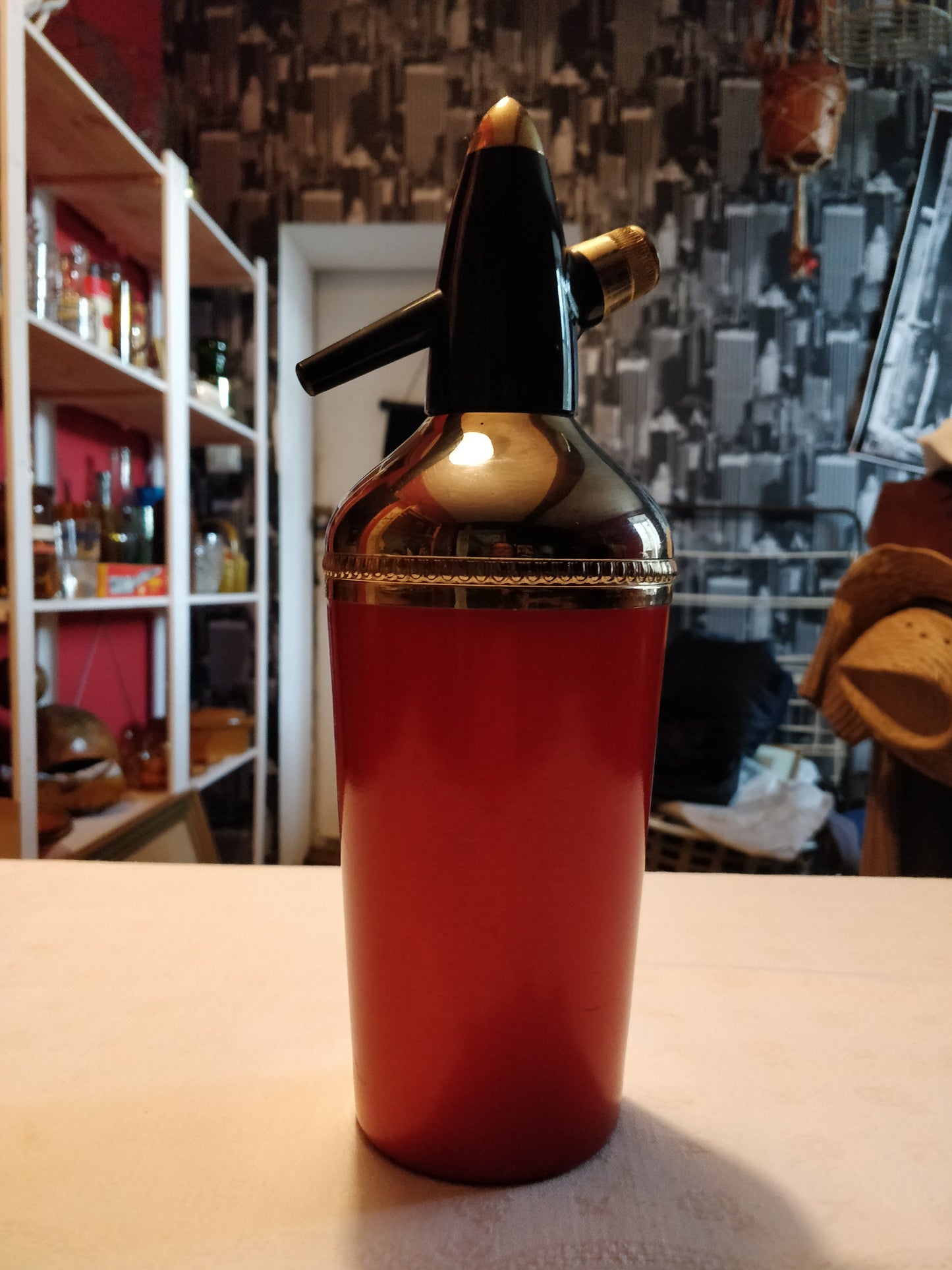 Ancien siphon de bar