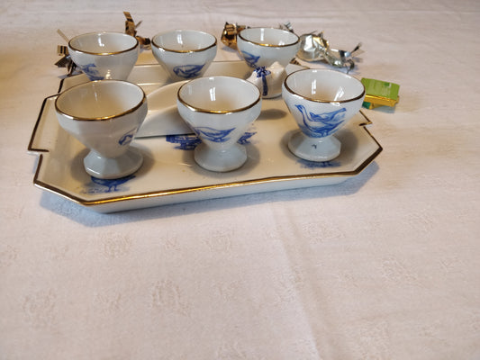 Plateau plus six coquetiers