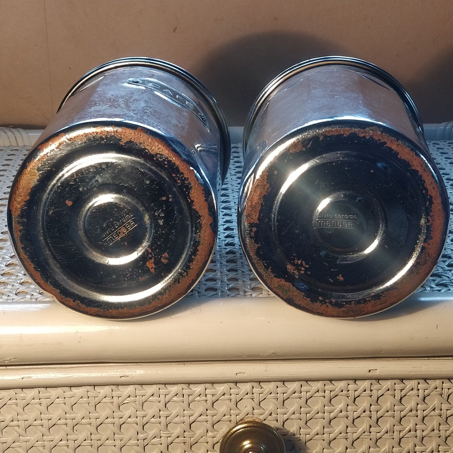Pots de cuisine café et chicorée